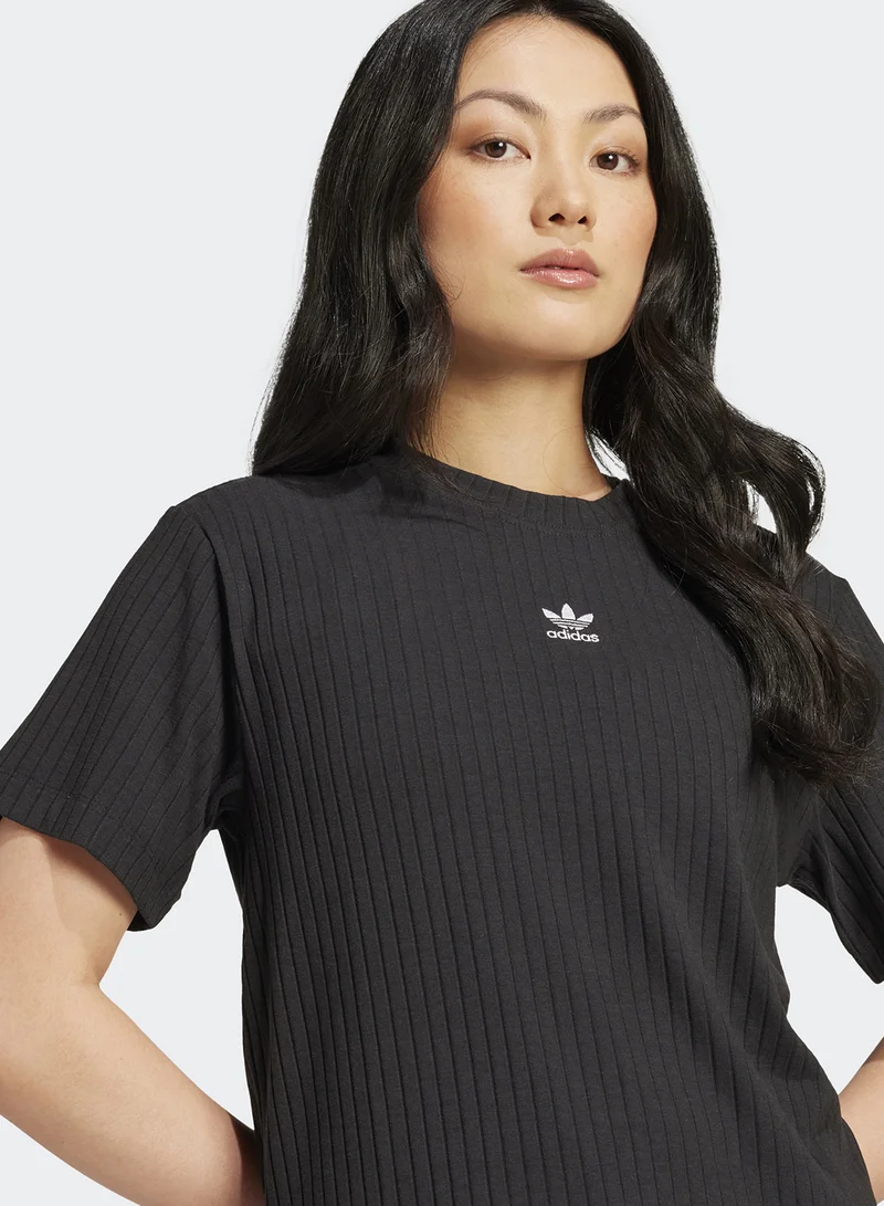 adidas Originals Essentials Wide Ribbed T-Shirt