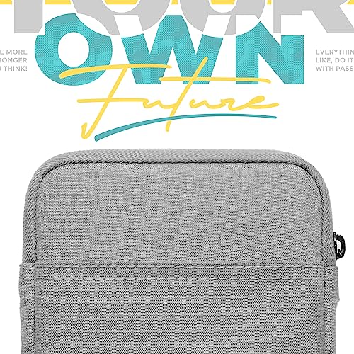Dyazo Tablet Sleeve Bag/Case/Cover 8-11.6 Inch Compatible for Samsung/Ipad/Oppo/Realme/Xiaomi/Redmi Pad, Oneplus Pad Tablets, with Fleece Inside & One Front Pocket Grey - Image 2