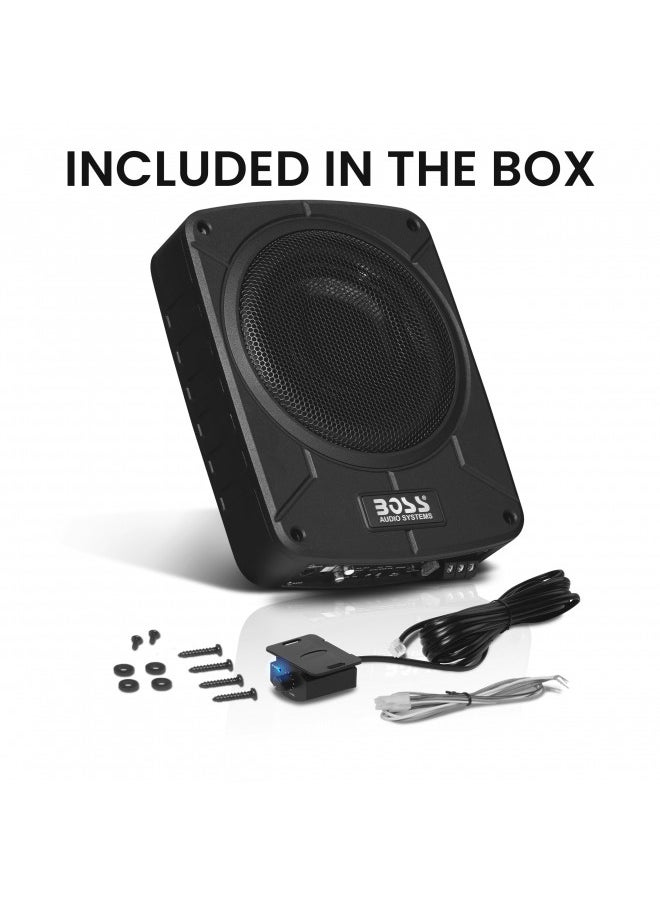 BOSS Audio Systems BAB8 Amplified Car Subwoofer - 800 Watts Max Power, Low Profile, 8 Inch Subwoofer, Remote Subwoofer Control, Great for Vehicles That Need Bass But Have Limited Space - pzsku/Z22F9FF4F9B3EF616732DZ/45/_/1732280723/2a0681a3-bfd6-4499-8acf-6f654c1dff2a