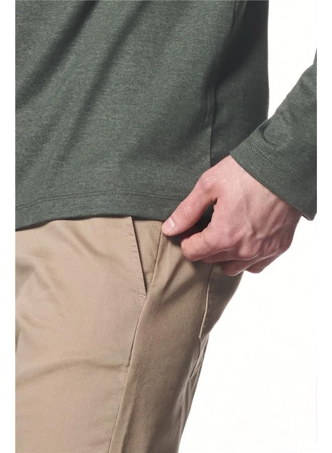Liwali  Long Sleeve T-Shirt with Contrast Details. for Men | Best Price UAE