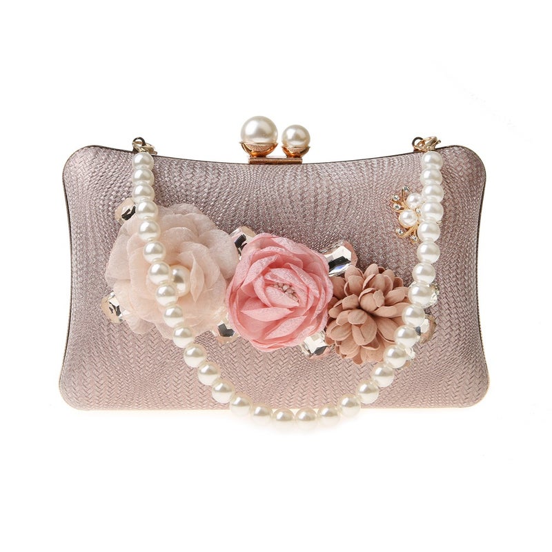 New Cute Flower Bag Fashion Pillow Bag Socialite Banquet Bag Dress Bag Wedding Beauty Skirt Matching Practical Lady - Image 1
