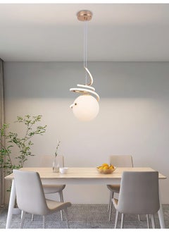 Best Power Modern LED Pendant Light 6129-200 – 3 Lighting Levels, 65W, Adjustable Hanging Length (80cm), Stylish Spiral Design for Living Room, Dining Room, and Bedroom  - Image 1