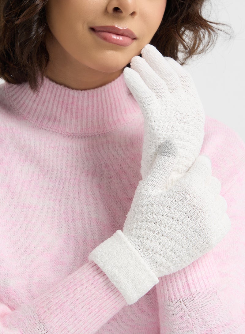 Ginger Knitted Winter Glove - Image 5