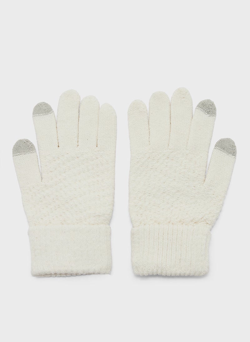 Ginger Knitted Winter Glove - Image 3