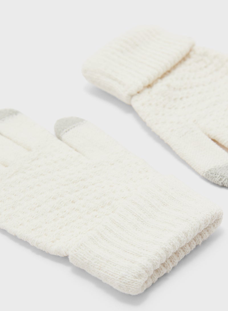 Ginger Knitted Winter Glove - Image 4