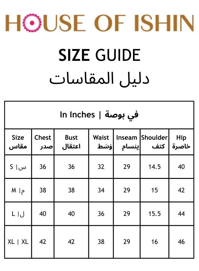 ISHIN Mandarin Collar Straight Kurta With Trouser - Image 4