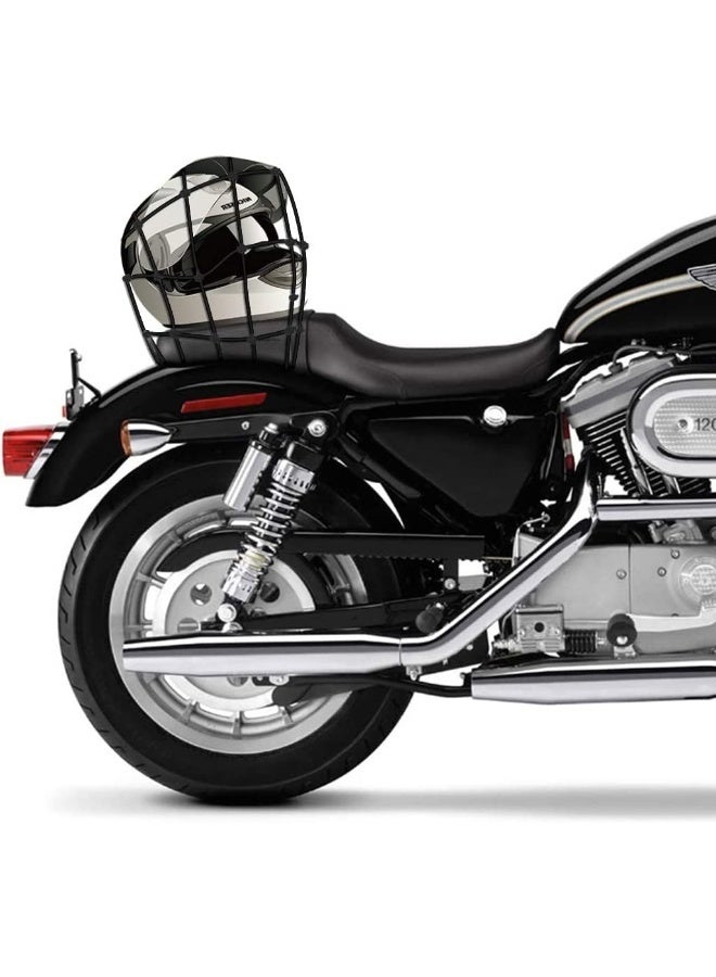 Generic Black Cargo Net for Motorbike with Metal Hooks  - Image 2