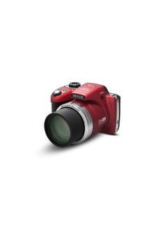 Minolta Pro Shot 16 Mega Pixel HD Digital Camera with 53x Optical Zoom, Full 1080p HD Video & 16GB SD Card, MN53Z, Red  - Image 2