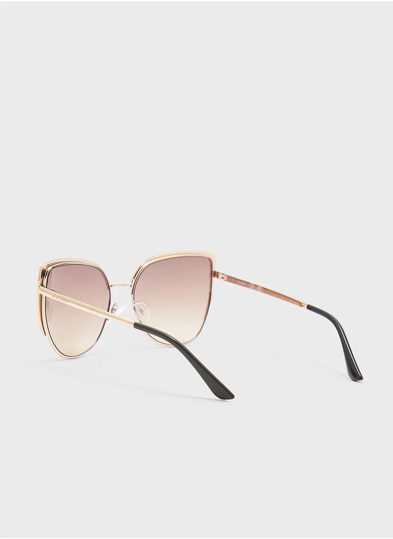 جس Gu0021728F59 Cat Eye Sunglasses