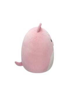 Squishmallows 12 inch Medium Plush Etude Pink Shiba with Sakura Flowers Officially Licensed Kellytoy Plush Toy Colorful Soft Gift for Kids Girls & Boys Washable Squishy Stuff Toy Multicolor All Age  - Image 3