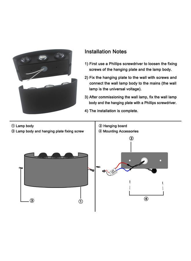 نيبمينينت إضاءة داخلية منحنية بيضاء ودافئة بقدرة 2 وات أبيض دافئ 9*5*9سم - Image 5