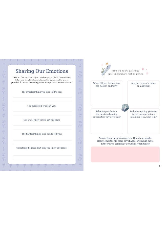 Shared Diary Society for Friends: A Bold & Brave Question & Answer Book--Fill It in & Pass It on  - Image 3