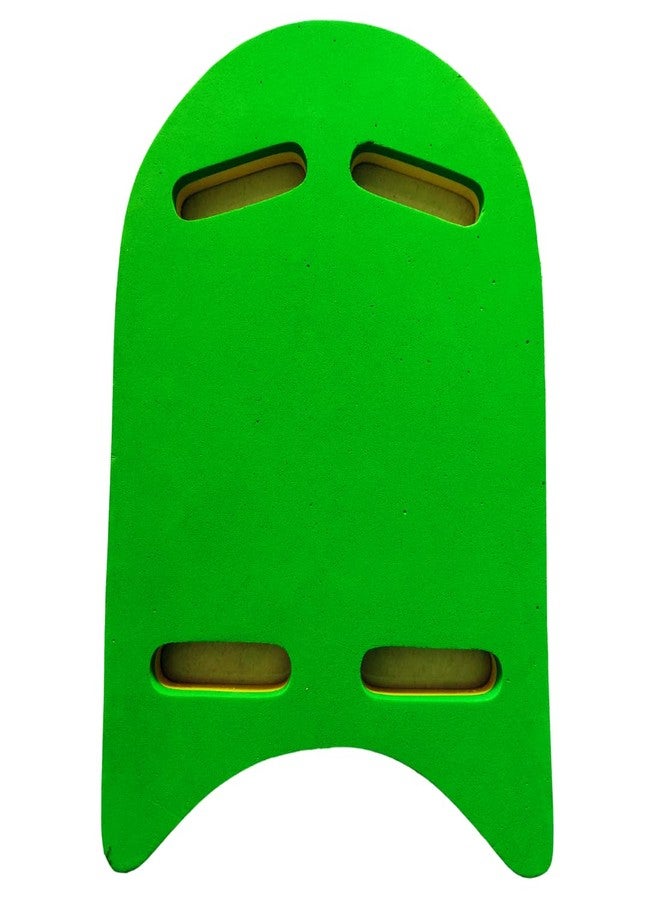 KARBD 4 Cut Swimming Kickboard Floating Board for Swimming Training Aid Exercise Equipment Pool Swim Safe Trainer Lessons Kickboards for Adults Children with 4 Holes Dual Color (Medium, Green Yellow) - Image 5
