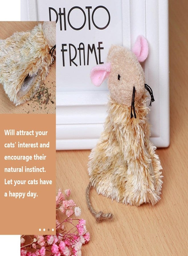 SHINEOFI 3pcs Interactive Cat Toys, Plush Kitten Toys, Small Teaser Pet Model for Indoor Cats Interactive Game Exercise Play - Image 3