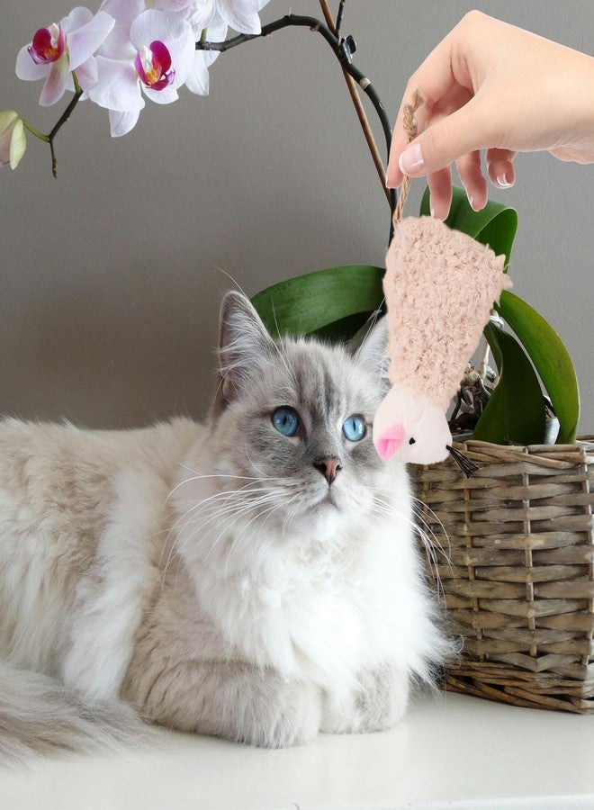 SHINEOFI 3pcs Interactive Cat Toys, Plush Kitten Toys, Small Teaser Pet Model for Indoor Cats Interactive Game Exercise Play - Image 5