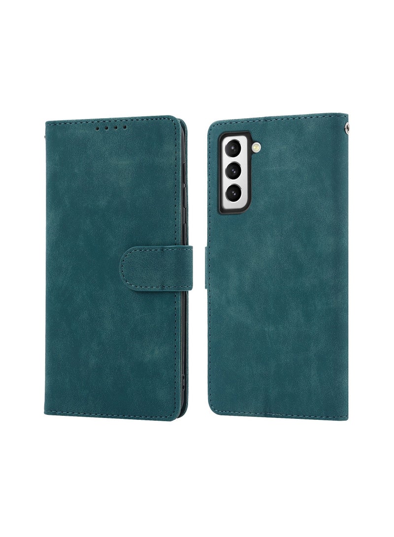 Suteni Flip Cover Card Slots Leather Phone Case for Samsung - Image 1