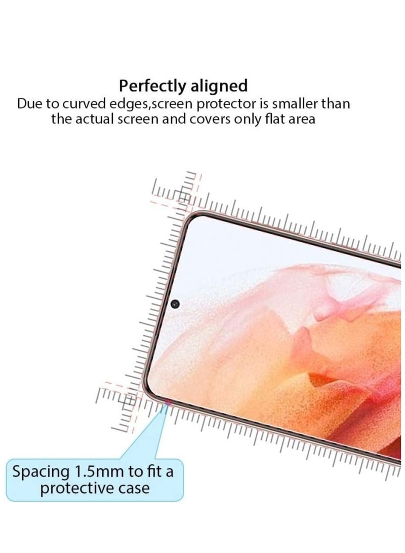 Screen Protector for S23 Plus UV Tempered Glass, Film HD Screen Saver, 9H Hardness, Bubble-free Screen Replacement Protector Film