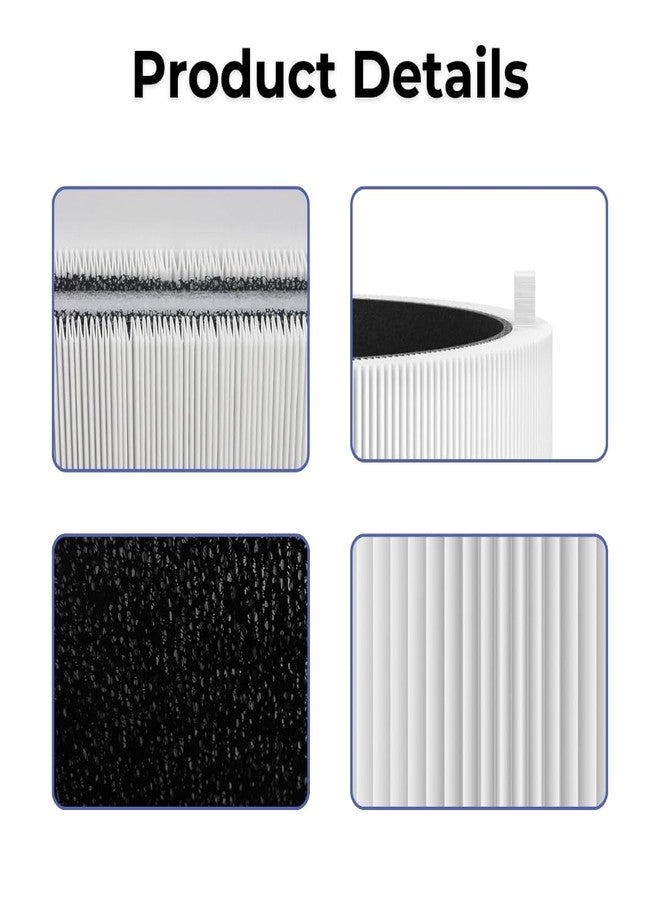 Nispira 1 Pack Mini Max Replacement Filter For Blueair Blue Pure Mini Max Air Purifier 3-in-1 Activated Carbon, - Image 4