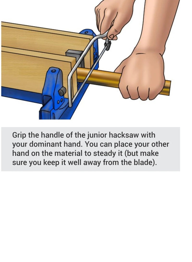 ABBASALI Junior Hacksaw Frame, 6in  - Image 4