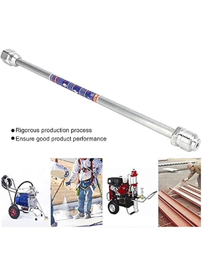 Sprayer Extension Rods, Aluminum Alloy Material, Universal Pole Airless Paint Spray Tip Tool, Extension Rods with Adjustable Atomization Distance, Good Strength, Light Weight - Image 2