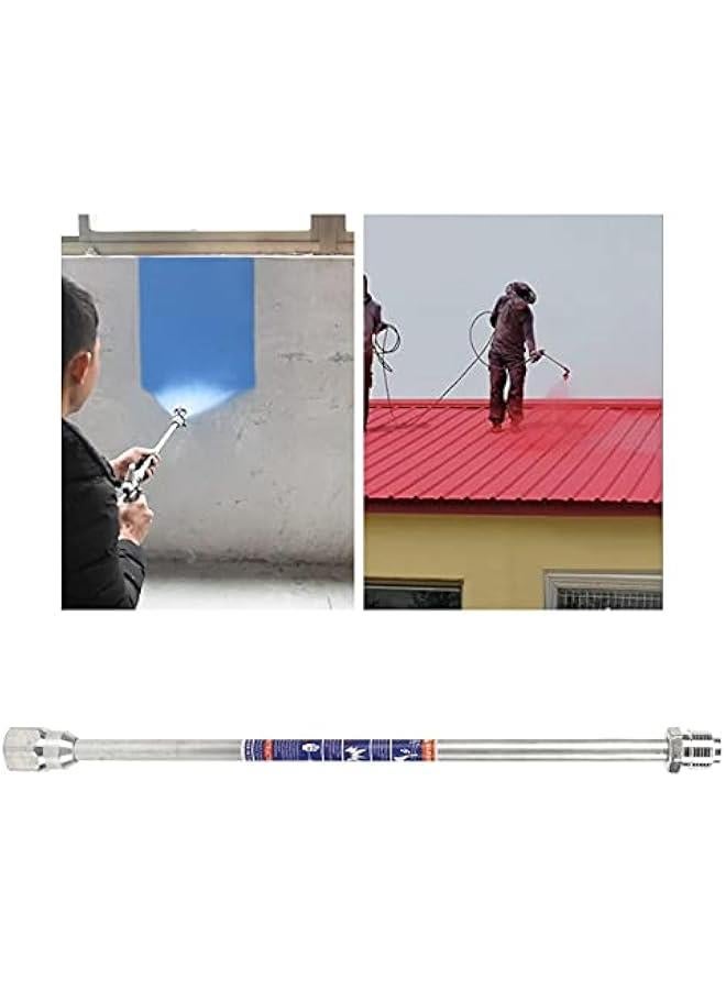 Sprayer Extension Rods, Aluminum Alloy Material, Universal Pole Airless Paint Spray Tip Tool, Extension Rods with Adjustable Atomization Distance, Good Strength, Light Weight - Image 3