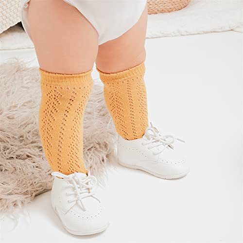 Meckior Infant Baby Boys Girls Classic PU Leather Wedding Loafers Brogue Toddler Oxford Dress Shoes First Steps Walking Flat Lazy Crib Shoe - Image 3