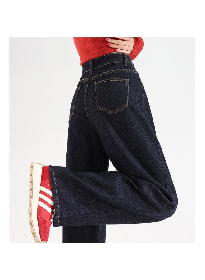 TonLion Women's Casual Straight Leg Jeans - Loose Fit High Waist Straight Leg Pants For Women - Image 2