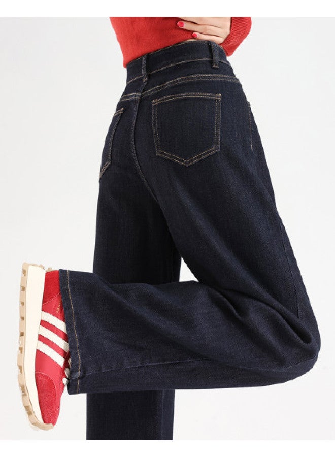 TonLion Women's Casual Straight Leg Jeans - Loose Fit High Waist Straight Leg Pants For Women - Image 1