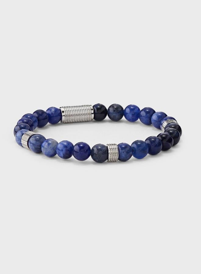 TOMMY HILFIGER Mens Beaded Bracelet With Lava Stones - 2790436 - Image 2