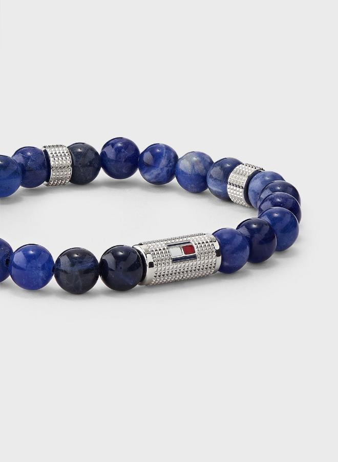 TOMMY HILFIGER Mens Beaded Bracelet With Lava Stones - 2790436 - Image 3