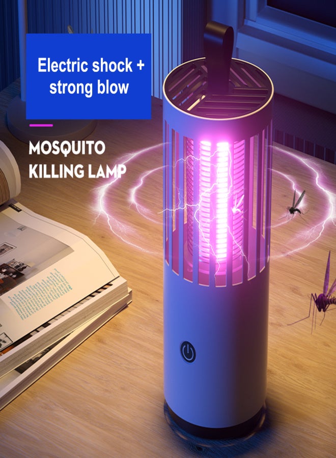 Household Mosquito Killer Lamp Electric Mosquito Zapper Killing Lamp Portable Mosquito Trap Lamp for Indoor Outdoor Use - Image 2