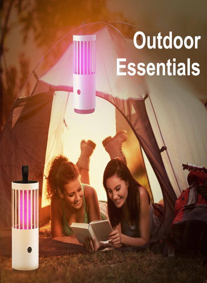 Household Mosquito Killer Lamp Electric Mosquito Zapper Killing Lamp Portable Mosquito Trap Lamp for Indoor Outdoor Use - Image 4