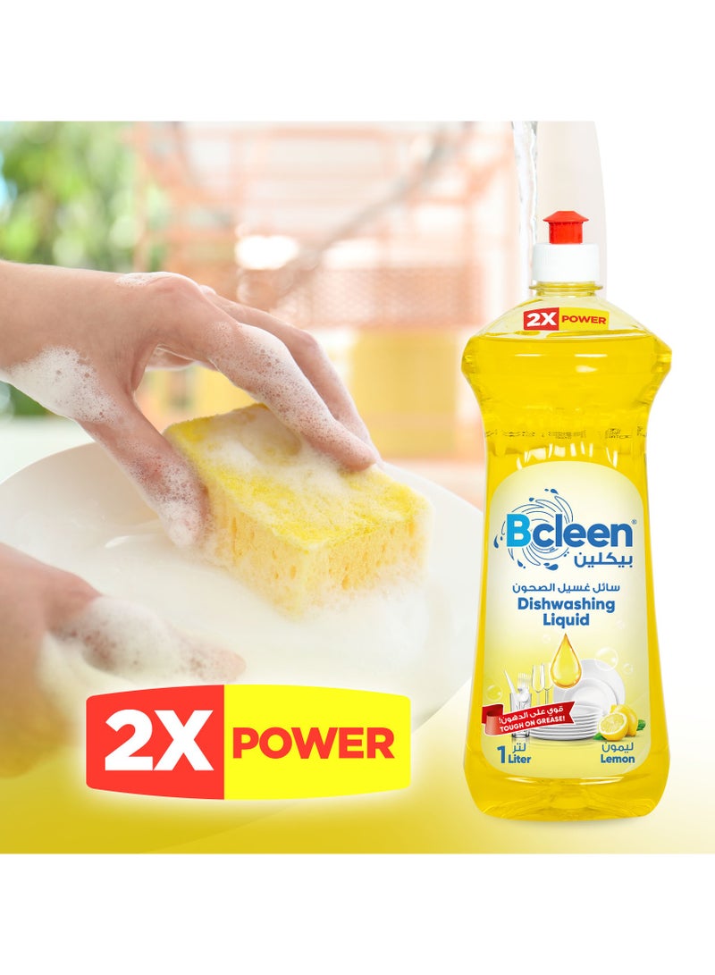 Bcleen Dishwashing Liquid Lemon 1L - Image 4