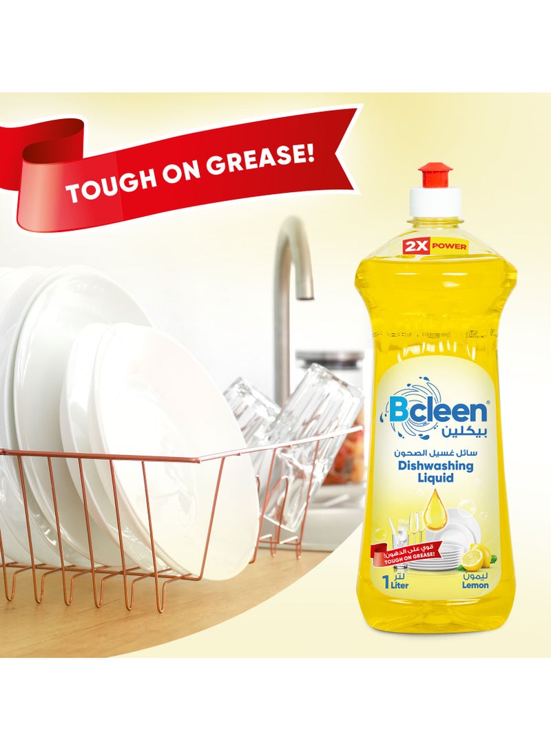 Bcleen Dishwashing Liquid Lemon 1L - Image 5