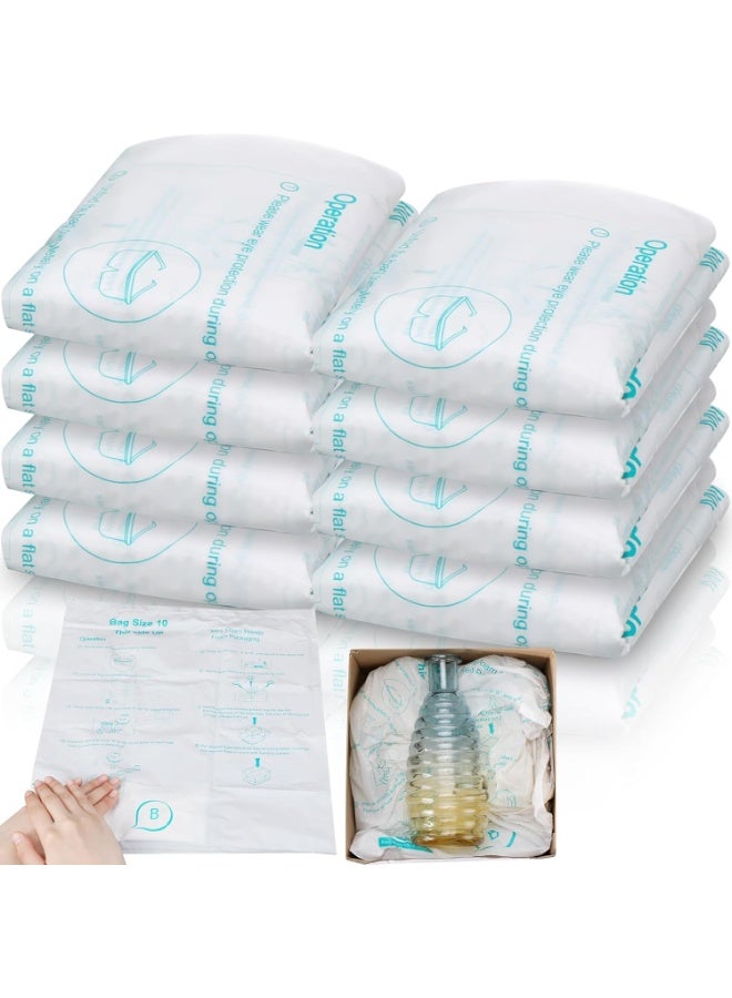8Pcs 14x16 Inch Expanding Foam Packaging for PC Components & Valuables, Self-Forming Cushioning Material for Electronics/Unique-Form Devices, Shape-Conforming Shipping Protection - Image 1