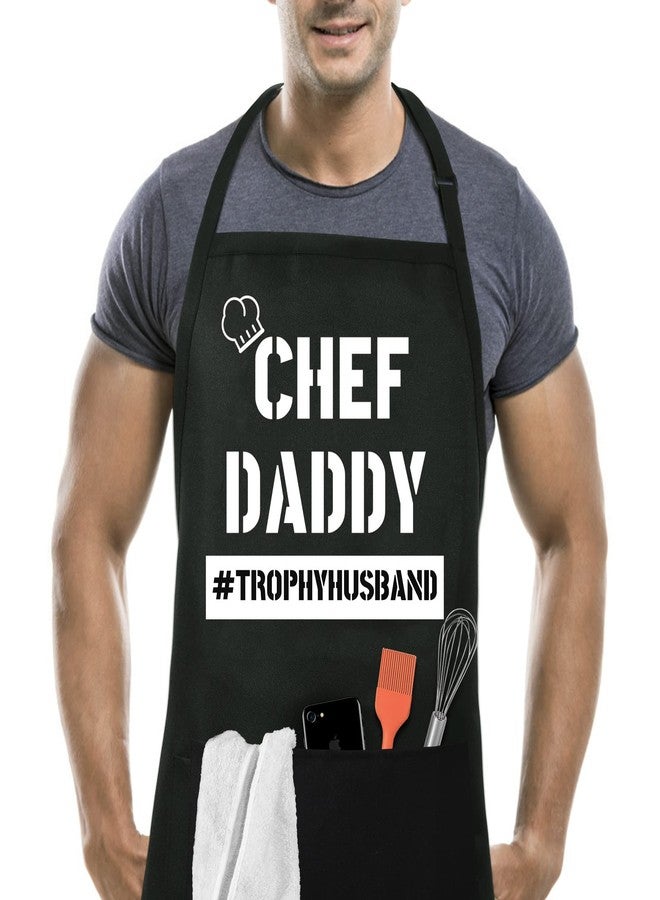 SELORY Fathers Day Dad Gifts from Daughter Son Wife,Funny Gifts for Husband,Birthday Apron Gifts - Image 1