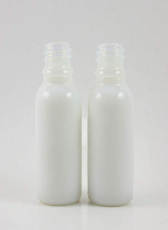 Devinez Multipurpose Pearl White Color Round Glass Bottle, 30 ml with Glass Dropper (Pack of 4), for Beauty, Essential Oils, Blends, Skin Care, Travel, Toners, Cosmetic & DIY - Image 3