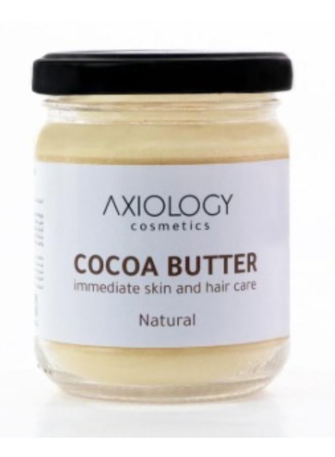 Axiology Cocoa Butter Immediate Skin And Hair Care Natural 125g 