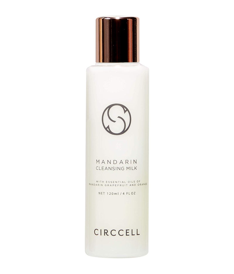 CIRCCELL Mandarin Cleansing Milk â€“ Hydrating & Brightening Face Cleanser with Fruit Extracts â€“Anti-Aging Facial Cleanser â€“ Rich, Creamy Cleansing Milk Removes Makeup â€“ Suitable for All Skin Types - Image 1