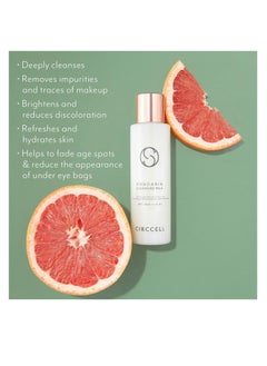 CIRCCELL CIRCCELL Mandarin Cleansing Milk – Hydrating & Brightening Face Cleanser with Fruit Extracts –Anti-Aging Facial Cleanser – Rich, Creamy Cleansing Milk Removes Makeup – Suitable for All Skin Types  - Image 2