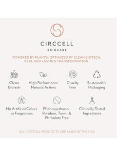 CIRCCELL CIRCCELL Mandarin Cleansing Milk – Hydrating & Brightening Face Cleanser with Fruit Extracts –Anti-Aging Facial Cleanser – Rich, Creamy Cleansing Milk Removes Makeup – Suitable for All Skin Types  - Image 3