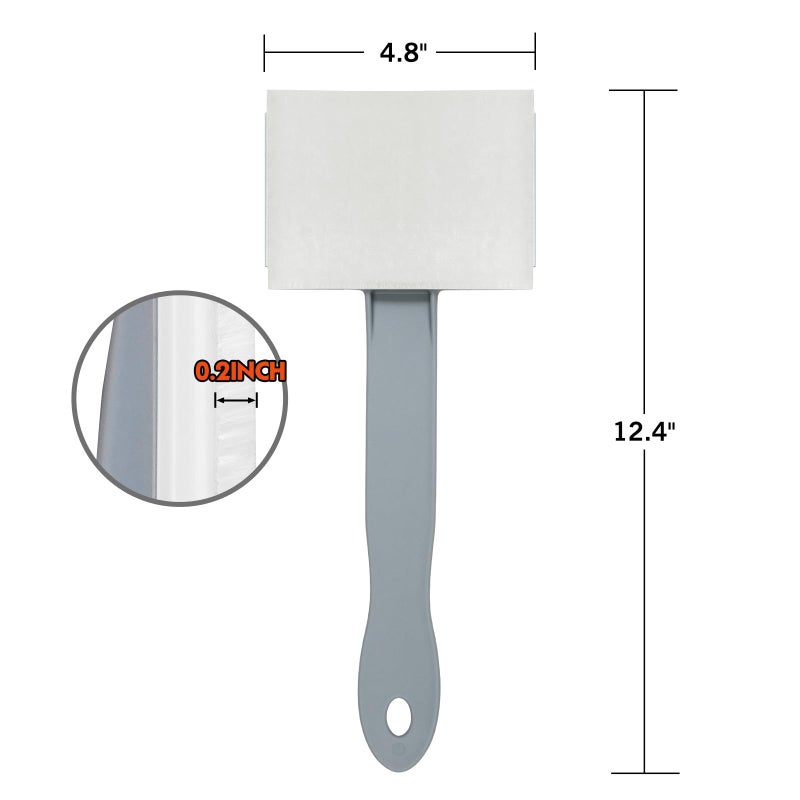ROLLINGDOG 4" Reach-Behind Paint Pad - Paint Pad for Hard to Reach Places,for Behind Toilets, appliances and radiators - Image 5