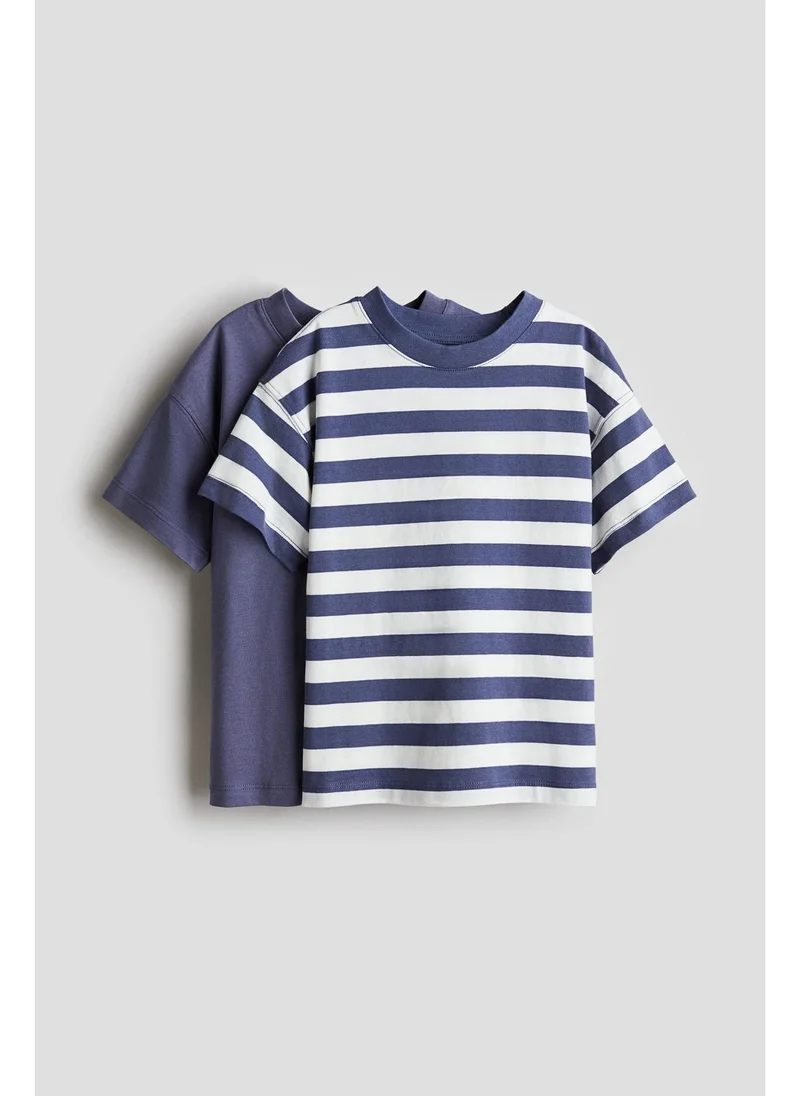 H&M 2-pack oversized T-shirts