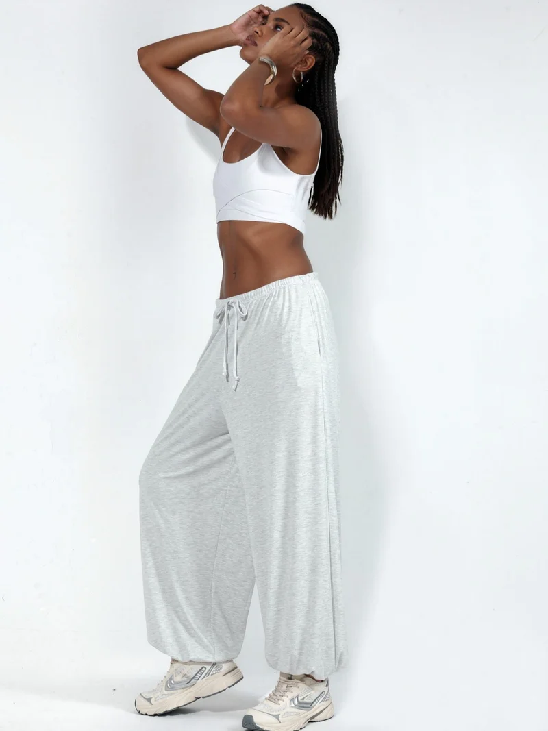 بوسيم BUSEM Women's Long Elastic Waist Jogger Pants
