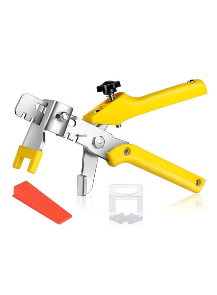 China Made Tile Leveling System with Tile Plier, 300 PCS Tile Spacers Clips and 100 PCS Reusable Wedges - Image 1