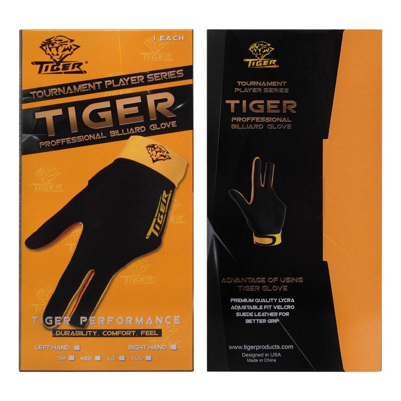 Tiger Billiard Glove - for Left Hand (X-Large) - Image 5