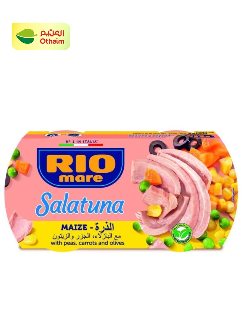 Riomare Rio Mare Salatuna Tuna with Maize , 160 g × 2 