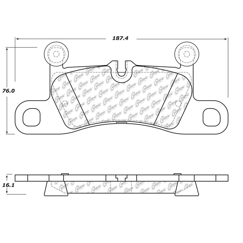 StopTech 105.14530 Brake Pad, Ceramic - Image 3
