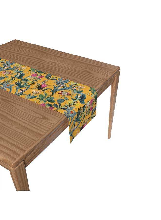 ART MOOD Floral Yellow Runner  - Image 2