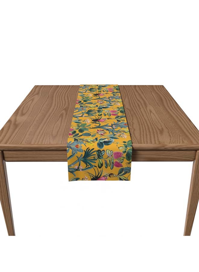 ART MOOD Floral Yellow Runner  - Image 1